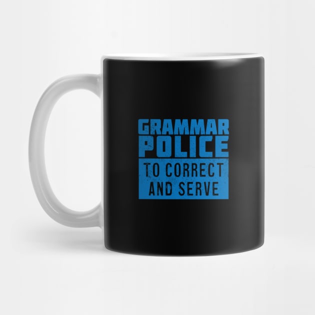 Grammar Police To Correct and Serve by Commykaze